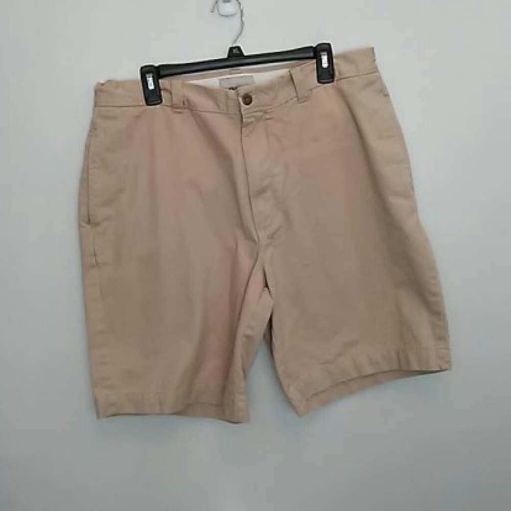 Breakwater Tan Cotton Shorts 36